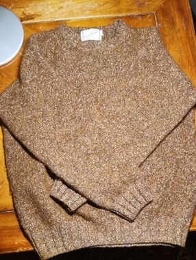 Kerry Woolen Mills Brown Wool Sweater